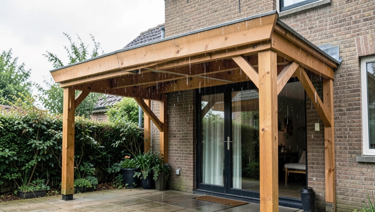 projekt zadaszenia domku holenderskiego