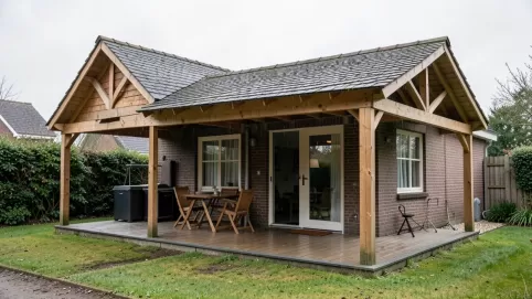 Jak zrobić zadaszenie domku holenderskiego