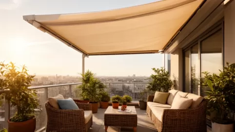 Markiza przeciwsłoneczna na balkon