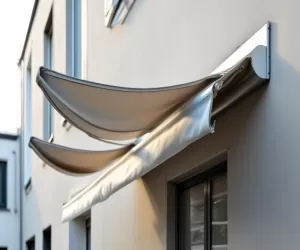 Montaż markizy na elewacji