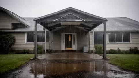 zadaszenie wejścia do domu jednorodzinnego przepisy